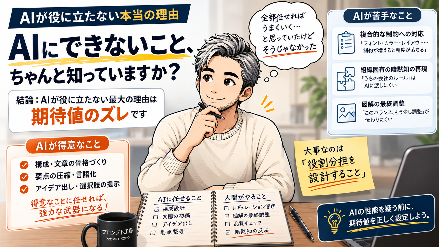 AIが役に立たない記事サムネイル
