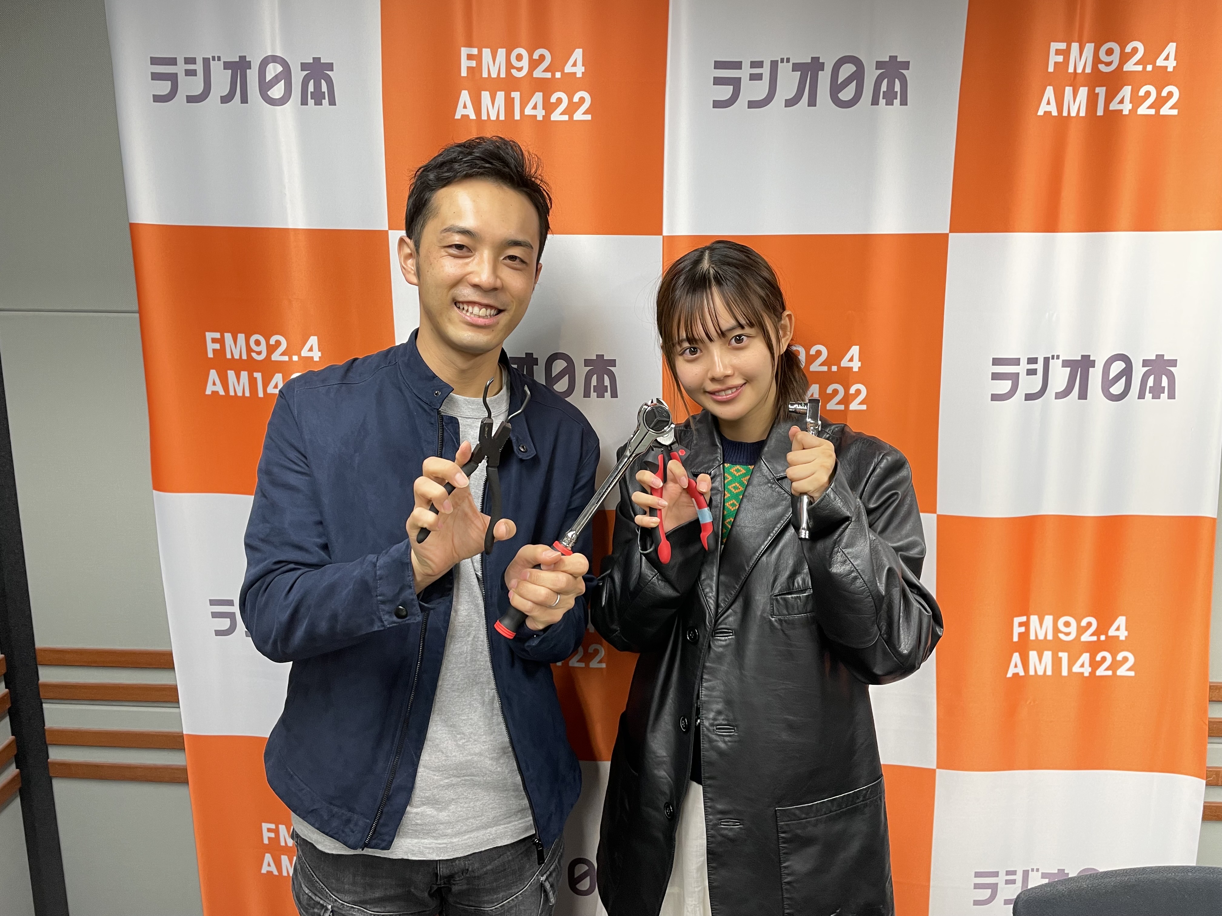ラジオ日本 森日菜美さんとの共演